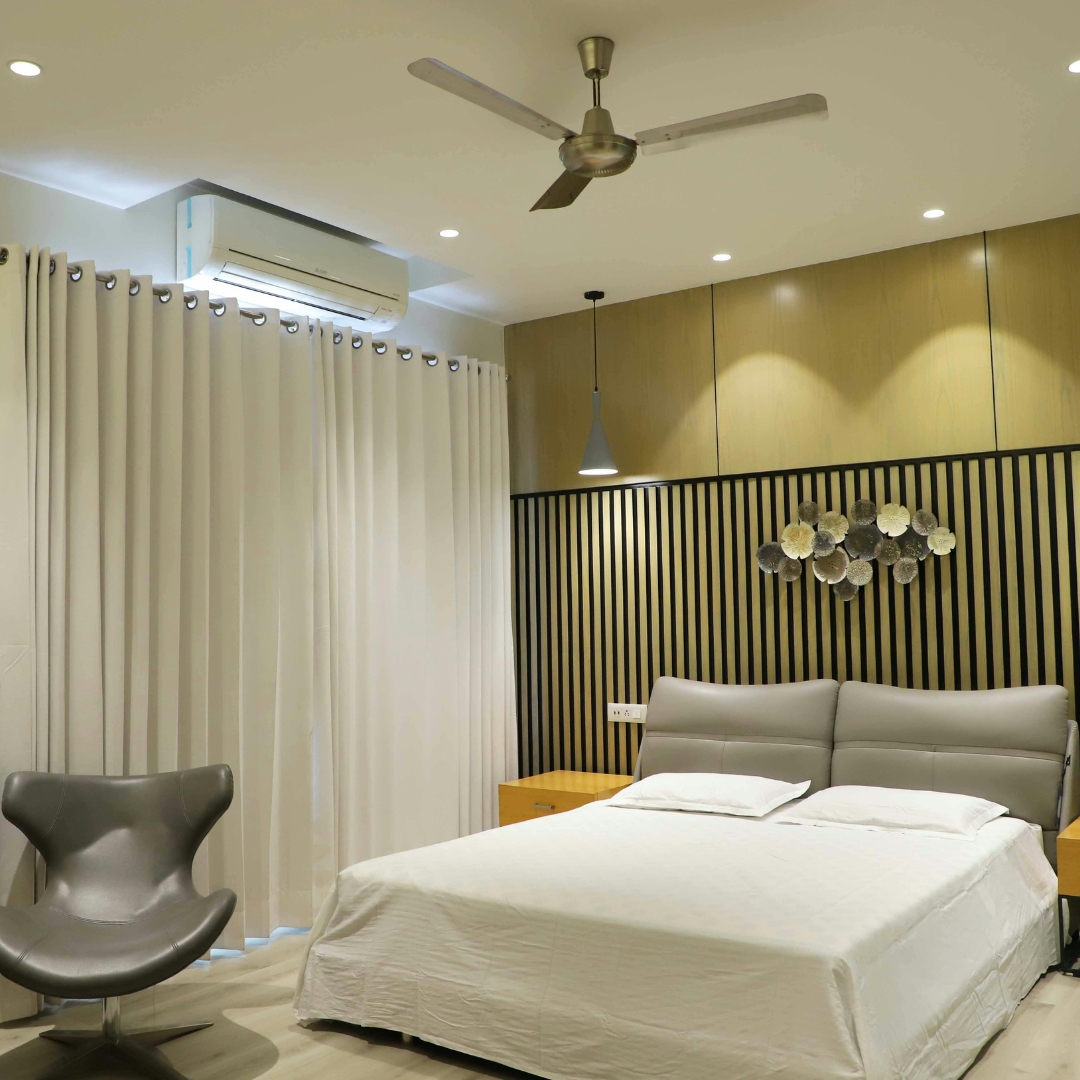 Bedroom Interior Design with Smart Lighting